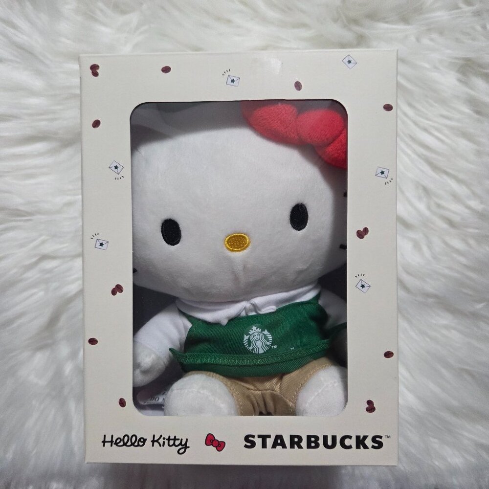 Hello Kitty x Starbucks Boxed Plush
